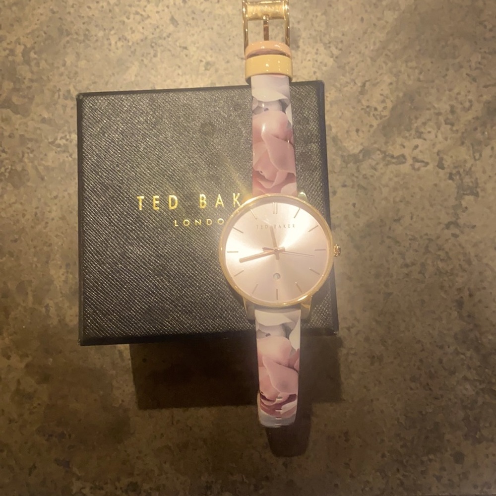 Ted baker leather watch
